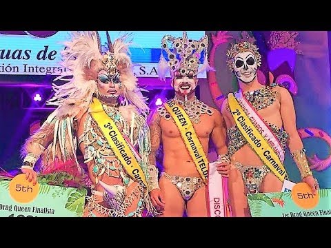 Drag Quirรณn se corona como reinona del Carnaval de Telde