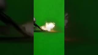 Fighter Jet Crash Copyright Free Green Screen Clip