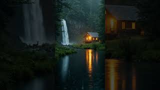 Gentle Rain & Clical Pan Flute Mix Ideal For Deep Sleep And Anxiety Relief