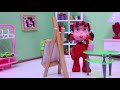 Christmas gifts 💕 Baby Superheroes Play Doh Stop motion videos