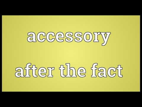 Header of Accessory After the Fact