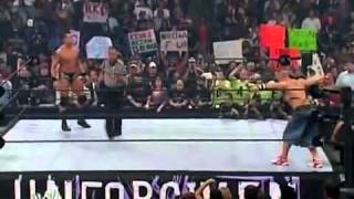 John Cena VS Randy Orton for the WWE Championship - Unforgiven 2007