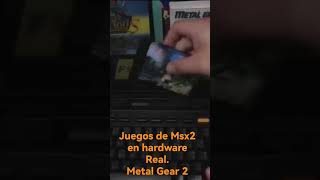 Metal Gear 2 Solid Snake En Msx2