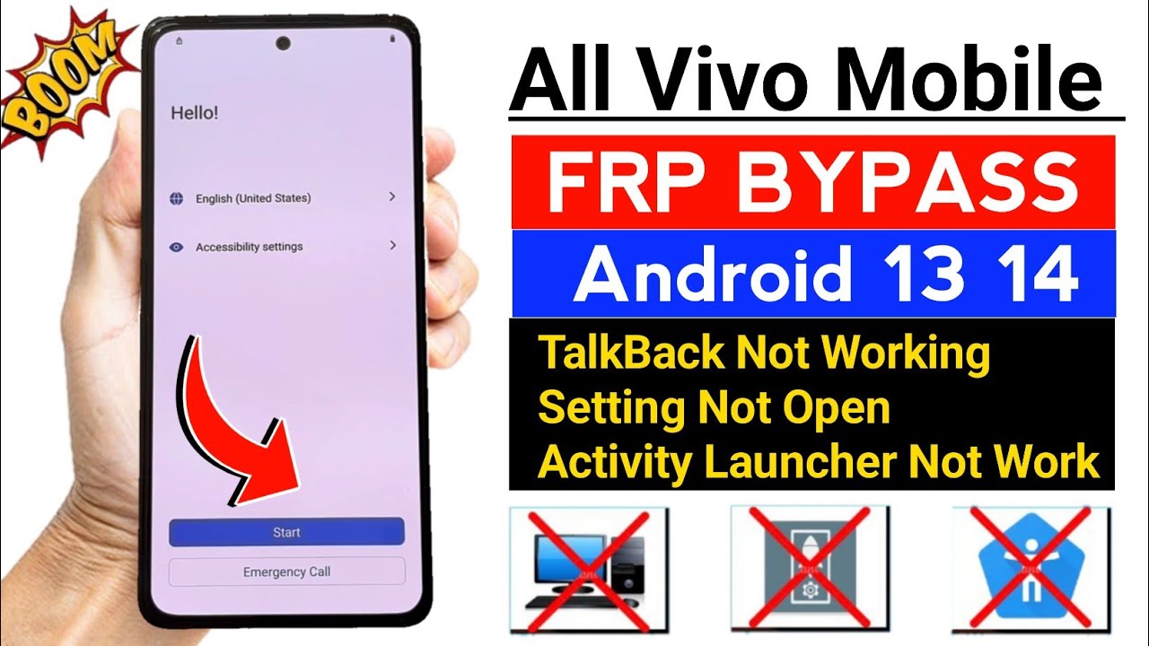 All Vivo ANDROID 13/14 : Google/ FRP Bypass – Settings All Vivo ANDROID 13/14 : Google/ FRP Bypass – Settings