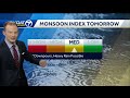 Cooler temperatures with increased monsoon storm chances
