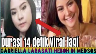 Heboh Video Syur 14 Detik Mirip Artis Gabriela Larasati Netizen Tuntut Klarifikasi