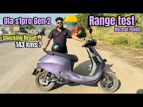 Ola s1pro Gen2 Range test || तुम्हाला काय वाटते किती किलोमीटर चालेल 100% charging वर ||
