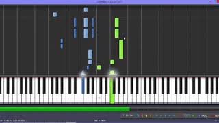 Hetalia Aph Rome - Heaven And Hell On Earth Piano Tutorial Score Midi