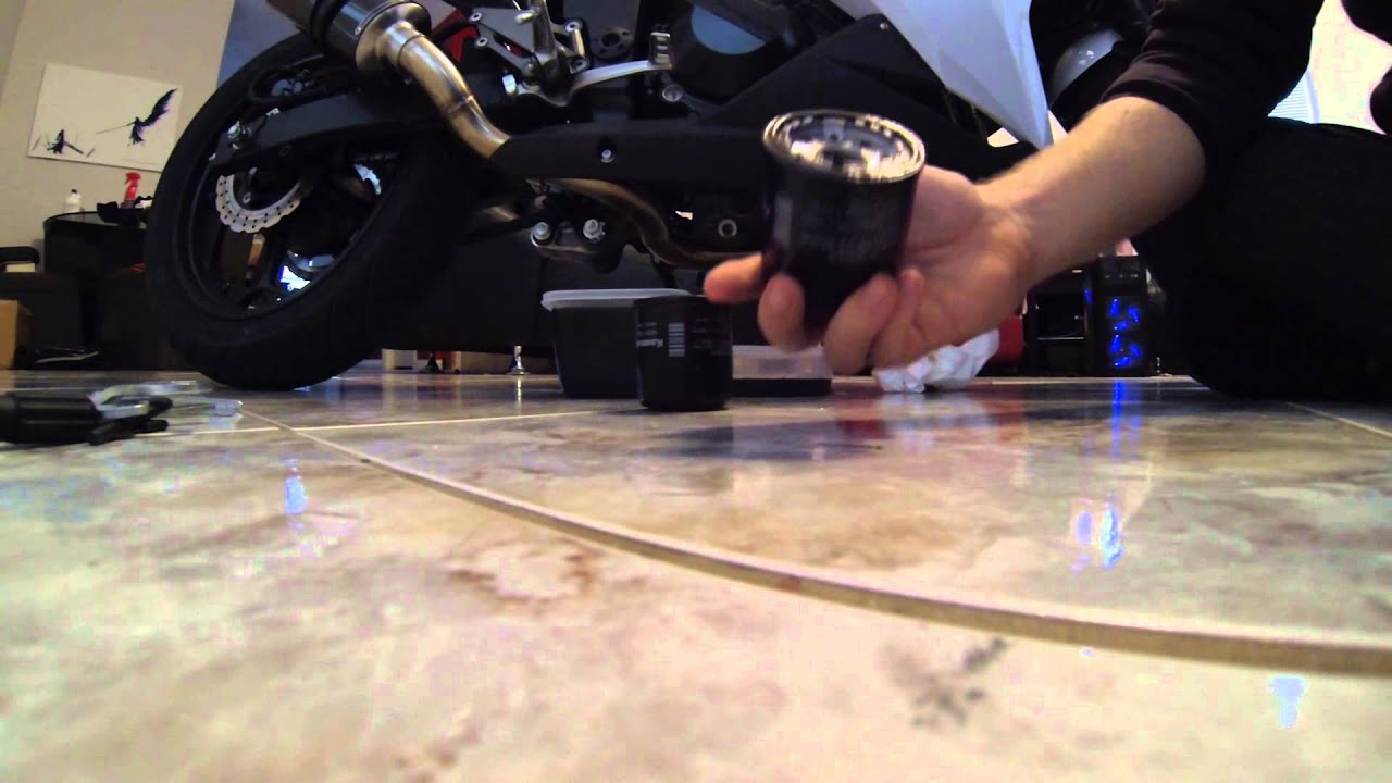 Kawasaki Ninja 300 Oil Change DIY How to - YouTube