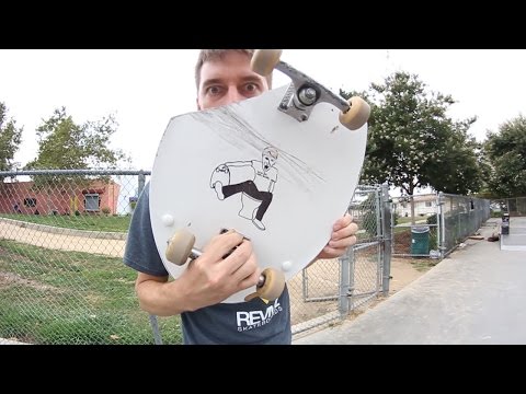 SKATING A TOILET SEAT   SKATE EVERYTHING EP 31