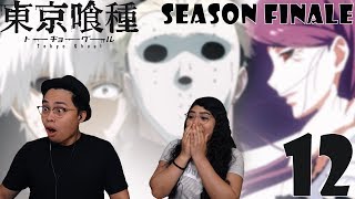 Tokyo Ghoul Season 1 Episode 12 Reaction and Review! KANEKI VS JASON! SEASON FINALE ?