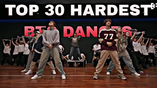 TOP 30 HARDEST BTS DANCES