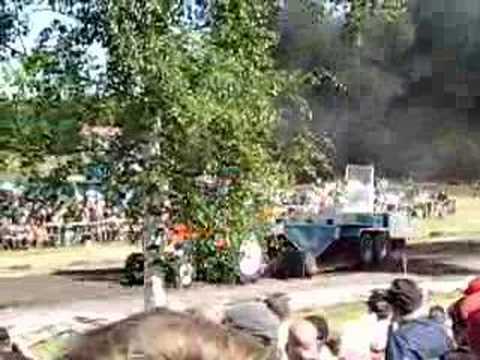 Tractor pulling fiat 1000 662009 Piikki Finland farmi 3500kg