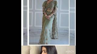 Mouni Roy And Adda Khan Status In Saree Pics Gali Gali Mein Firta Hai Song