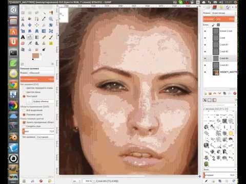 Как из обычной картинки сделать пиксельную Как из обычной картинки сделать пиксельную