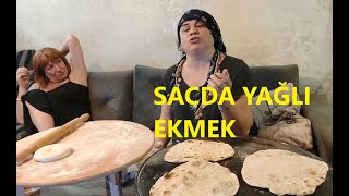 Sacda Mayasiz Yağli Ekmek Çok Kolay