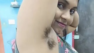 Full Growth Armpit Shaving With Sefty Razor