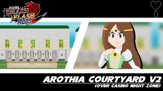 Ssf2 Mods Arothia Courtyard V2 Over Casino Night Zone