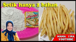 Cukup 2 bahan bikin stik yang RENYAH, enak dan tahan lama, Begini Cara Buat nya