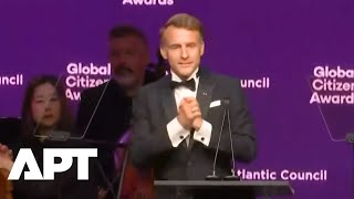 Macron Highlights Peace, Democracy, And Global Citizenship At Atlantic Council Gala Apt