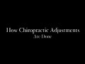 Adjustments