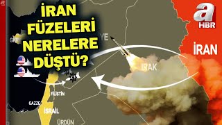 İran füzeleri İsrail'de nerelere düştü? Tahran'da son durum ne? | @ahaber