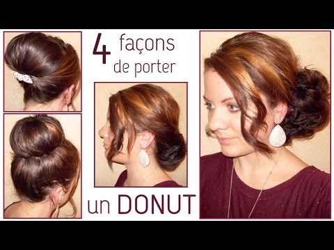 comment se coiffer avec un donut