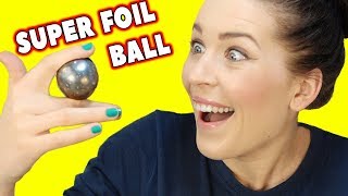 NEW Super Polishing Aluminium Foil Ball ! DIY Japanese FOIL BALL NEW Super Polishing Aluminium Foil Ball ! DIY Japanese FOIL BALL