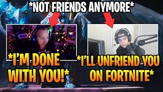 TimTheTatMan & Cloakzy ARE NOT FRIENDS ANYMORE *FIGHT LIVE* | Fortnite Funny Moments #41