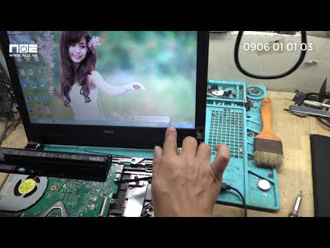 Laptop dell không bật được nguồn sửa Cực đơn giản