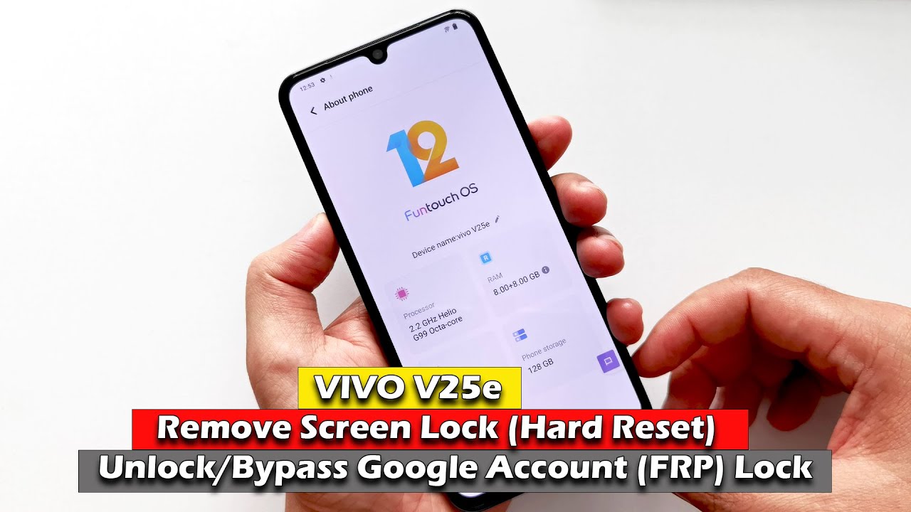VIVO V25e – Remove Screen Lock (Hard Reset) – VIVO V25e – Remove Screen Lock (Hard Reset) –