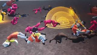 Dummy Vs Squid Game Fighting Bloodbox