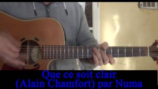 Watch Alain Chamfort Que Ce Soit Clair video