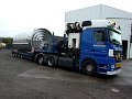 Stainless-steel storage tank on a semi from STAES.COM
