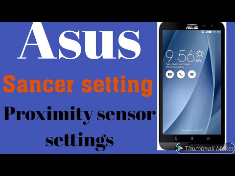 Asus sancor setting (proximity sensor)