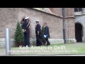 Kofi Annan bij herdenkingsdienst Prins Friso in Delft