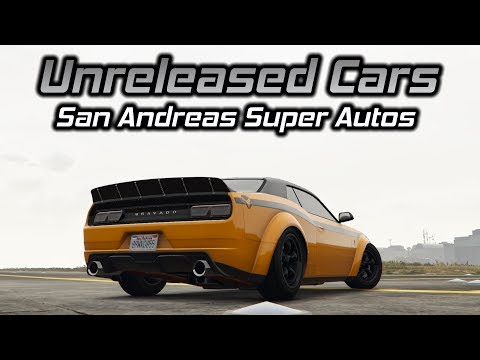 GTA Online: Unreleased San Andreas Super Autos Cars Gameplay (Engine Sounds, Handling, and More)