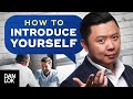 How To Introduce Yourself And Others