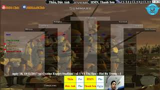 AoE 22 Random Thầu, Đức Anh vs Hoàng Mai Nhi, Thanh Sơn ngày 12-11-2017