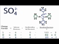 SO4 2- Lewis Structure - How to Draw the Lewis Structure for SO4 2- (Sulfate Ion) 3 SO4 2- Lewis Structure - How to Draw the Lewis Structure for SO4 2- (Sulfate Ion) 3