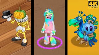 Epic Seasonal Monsters - All Animations 4K