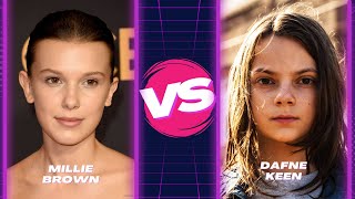 What If Replace Dafne Keen To Millie Brown? Deepfake