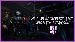 All New Survive The Night 2 Leaks Roblox Survive The Night 2