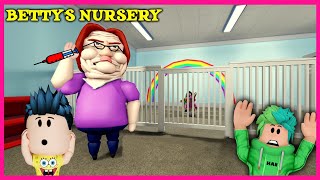 KORKUNÇ HEMŞİRE KREŞTE İĞNE YAPACAK !!! | ROBLOX BETTY ' S NURSERY ESCAPE