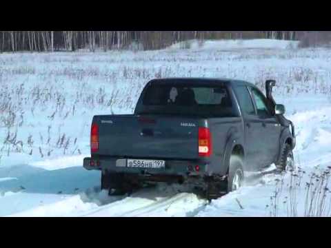 Тест-драйв Toyota Hilux 2012, часть 1