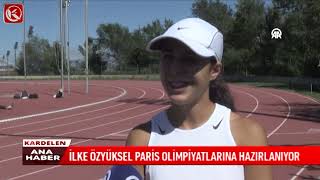 Kardelen Tv İlke Özyüksel Pari̇s Oli̇mpi̇yatlarina Hazirlaniyor