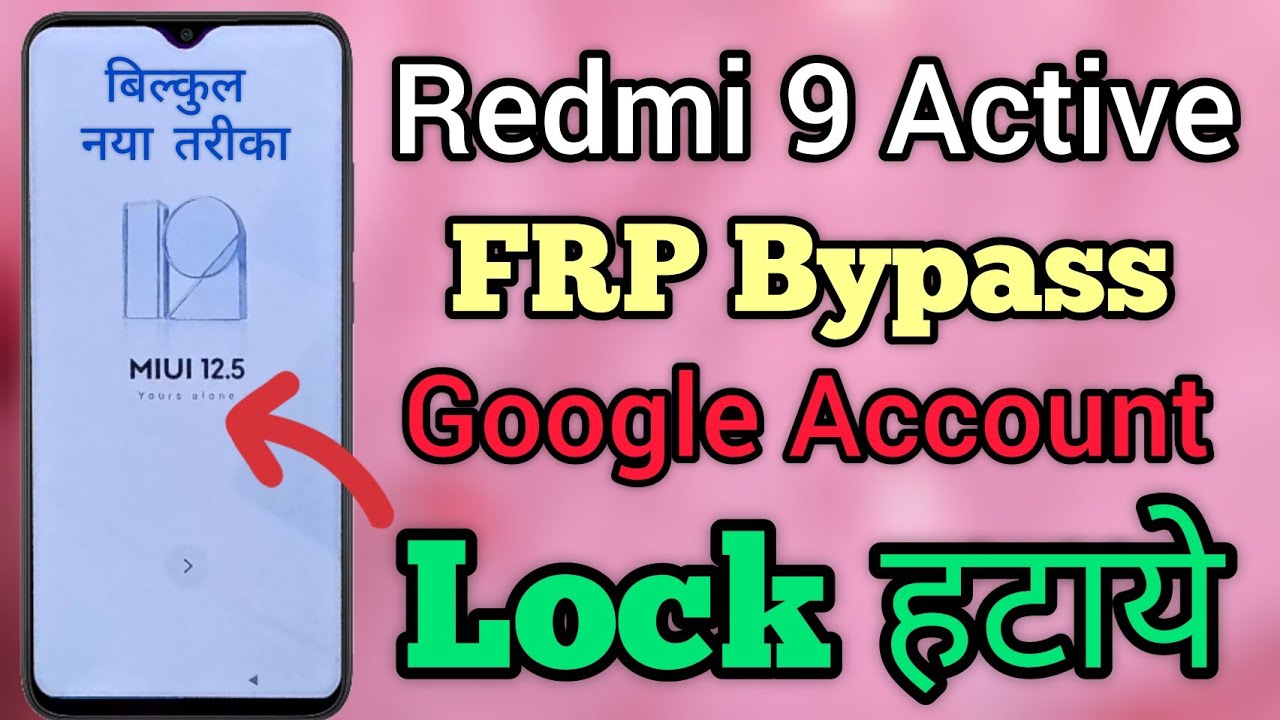 Redmi 9 Active || Frp Bypass || Google Account Unlock || Redmi 9 Active || Frp Bypass || Google Account Unlock ||