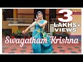 Swagatham Krishna | Dance Cover | Indian Raga | Padma Shalini