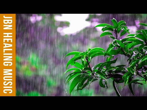 Nhạc thư giãn trị liệu - Nhạc không lời sâu lắng với âm thanh của mưa giông giúp tắm mát tâm hồn