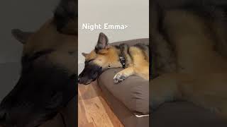 Gaia And Emma Saying Good Night